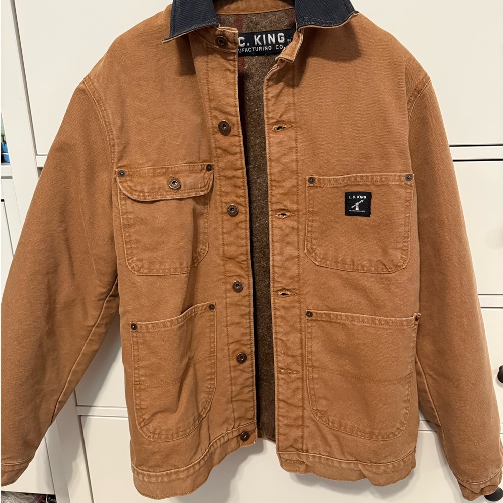 Men's Tan Shirt Jacket